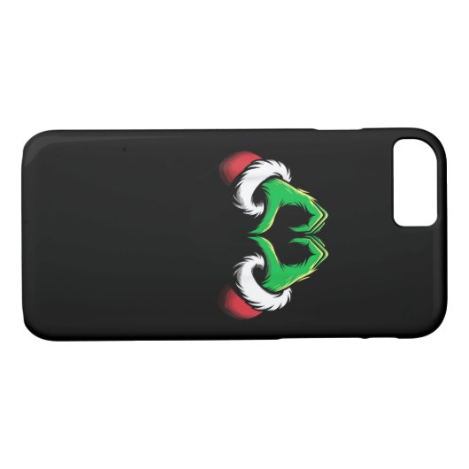 Grappig Hart Handen Kerstmis Case-Mate iPhone Case (Achterkant (Horizontaal))
