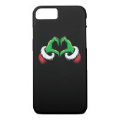 Grappig Hart Handen Kerstmis Case-Mate iPhone Case (Achterkant)
