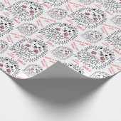 Grappig Hedegel. Heb een fijne dag Cadeaupapier (Hoek)