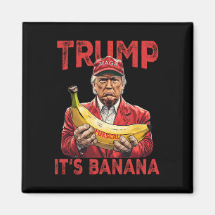 Grappig, het is bananenschalen voor Trump Magneet