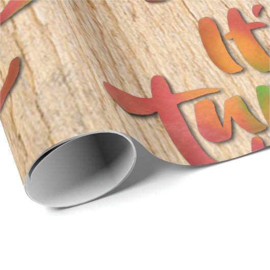 Grappig, het is het Turks Thanksgiving Gezegde Cadeaupapier (Rol Hoek)