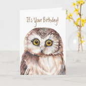 Grappig, het is jouw verjaardag. Verbijsterd dat i Kaart (Gele Bloem)