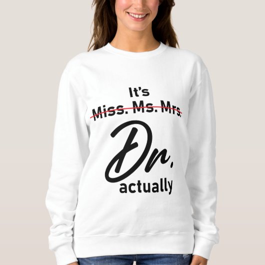 Grappig, het is Miss Mrs. Dr. Trui (Voorkant)