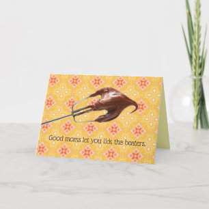 Grappig "het Moederdag Lik van de Kloppers" Kaart