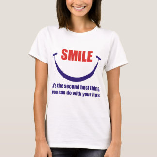 Grappig, het tweede beste wat je kunt doen t-shirt