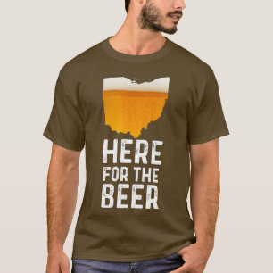 Grappig hier voor het bier Ohio Craft Beer T-shirt