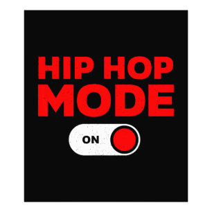 Grappig Hip Hop-ontwerp voor mannen vrouwen 90s Hi Foto Afdruk