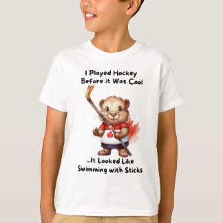 Grappig Hockey Bever T-shirt