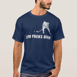 Grappig hockey, geen pucks gezien de cadeautjes va t-shirt