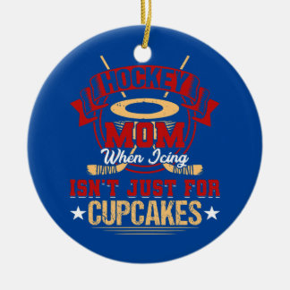 Grappig hockey mama als ik niet alleen voor keramisch ornament
