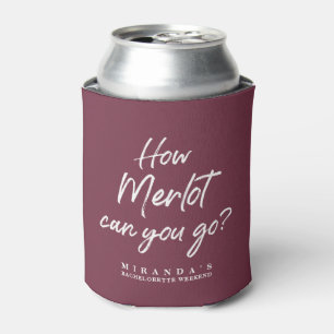 Grappig hoe Merlot je naar Bachelorette kan gaan Blikjeskoeler