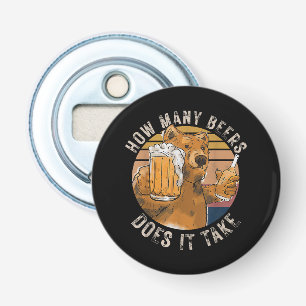Grappig hoeveel biertjes het kost button flesopener