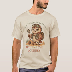 Grappig Holenuil Avontuur - Persoonlijk Reis Gesch T-shirt
