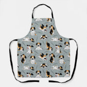 Grappig honden schort (Voorkant)