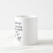 Grappig hondencitaat: Franse Bulldogs en Aardappel Koffiemok (Center)