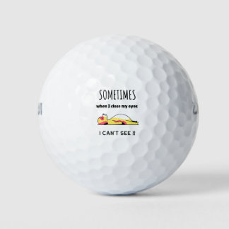 Grappig hondenliefhebber cadeau golfballen