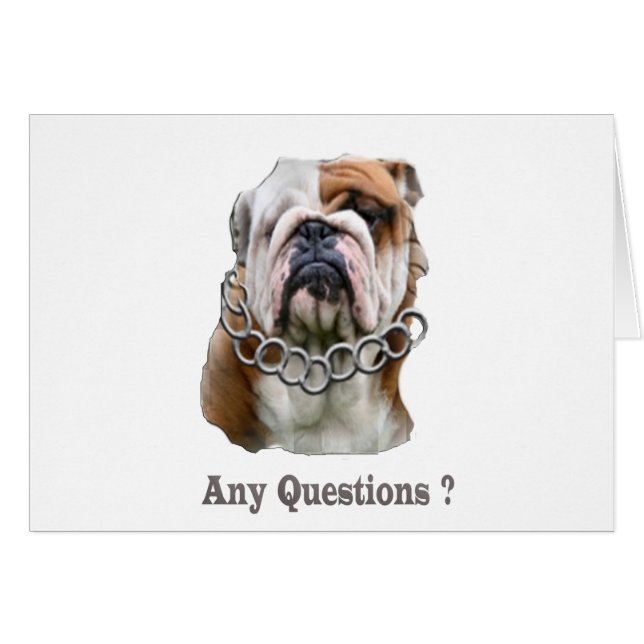 grappig hondenspul (Voorkant Horizontaal)