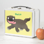 Grappig hongerige cartoon (In situ)