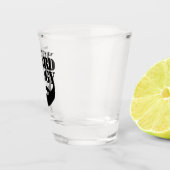 Grappig hoogleraar in de beardologie shot glas (Rechts)