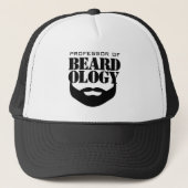 Grappig hoogleraar in de beardologie trucker pet (Voorkant)