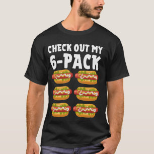 Grappig Hot Dog Design Voor Mannen Vrouwen Worst V T-shirt