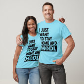 Grappig Houd Bitcoin Gift Voor / Terug Logo T-shir T-shirt (Unisex)