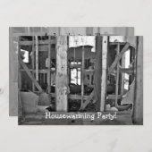 Grappig housewarming feestje kaart (Voorkant / Achterkant)