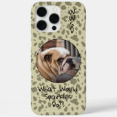 Grappig Huisdier Aangepaste Huisdier Foto geperson Case-Mate iPhone Case (Achterkant)