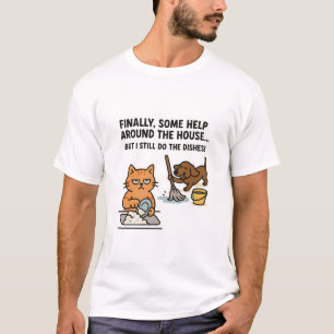 Grappig Huisdier klusjes T-shirt
