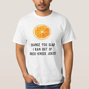 Grappig Humor Grappige Sinaasappel Grapjashemd T-shirt