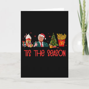 Grappig humoristische Donald Trump Tis The Season  Kaart