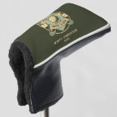 Grappig Humorous Golfquote Custom  Golfheadcover (3/4 voorkant)