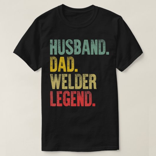 Grappig hus papa lasserRetro cadeau T-shirt (Design voorkant)