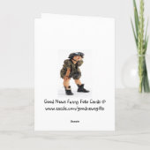 Grappig huwelijkscriterium - Liefde is blind Kaart (Achterkant)