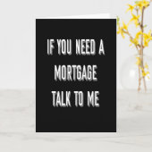 Grappig Hypotheek Makelaar Gift Kaart (Gele Bloem)