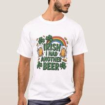 Grappig Iers Bier T-Shirt – Ik Heb Nog Een Bier Ge
