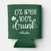 Grappig Iers Drink St. Patrick's Day Blikjeskoeler (Achterkant)