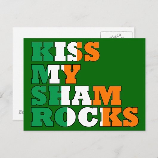 Grappig Iers gezegde Briefkaart (Voorkant / Achterkant)