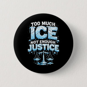 Grappig Ijs T-shirt Afschaffen Ijs Trump Meme Ronde Button 5,7 Cm