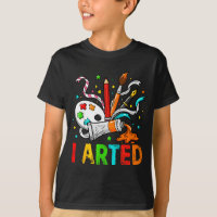 Grappig ik Artte Kunst Humor Cool Grafisch Kleurri