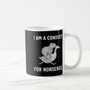 Grappig Ik Ben Een Geleider Voor Onzin Capybara Ga Koffiemok