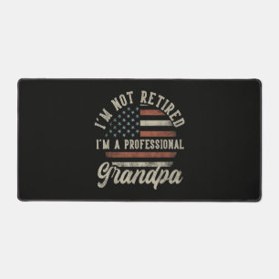 Grappig "Ik Ben Een Professioneel Opa" Pensioen Bureaumat
