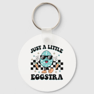 Grappig ik ben gewoon zo Eggstra blij Pasen Motiva Sleutelhanger