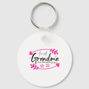 Grappig ik ben oma oma Grammy vrouwen eerste T Sleutelhanger