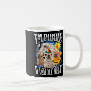 Grappig Ik Ben Pibble Hond Puppies Was Mijn Buik S Koffiemok