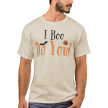 Grappig: "Ik boe jij?" Halloween Shirt voor mannen