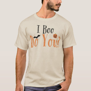 Grappig: "Ik boe jij?" Halloween Shirt voor mannen