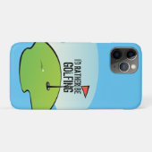 Grappig Ik Golfer Liever Golfen Golf Groen Case-Mate iPhone Case (Achterkant (horizontaal))