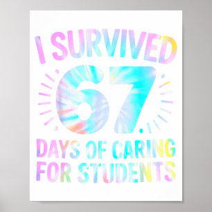 Grappig ik heb 67 dagen schoolverpleegster overlee poster