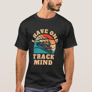 Grappig, ik heb een eenrichtingsdenken Treinliefhe T-shirt